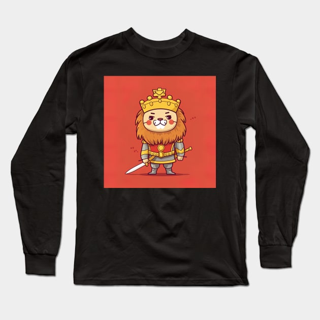 King Richard the Lionheart Long Sleeve T-Shirt by ComicsFactory